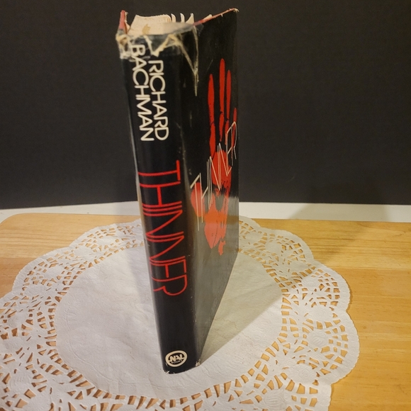Thinner by Richard Bachman/Stephen King 1984 HC Book Club Edition - Picture 2 of 6